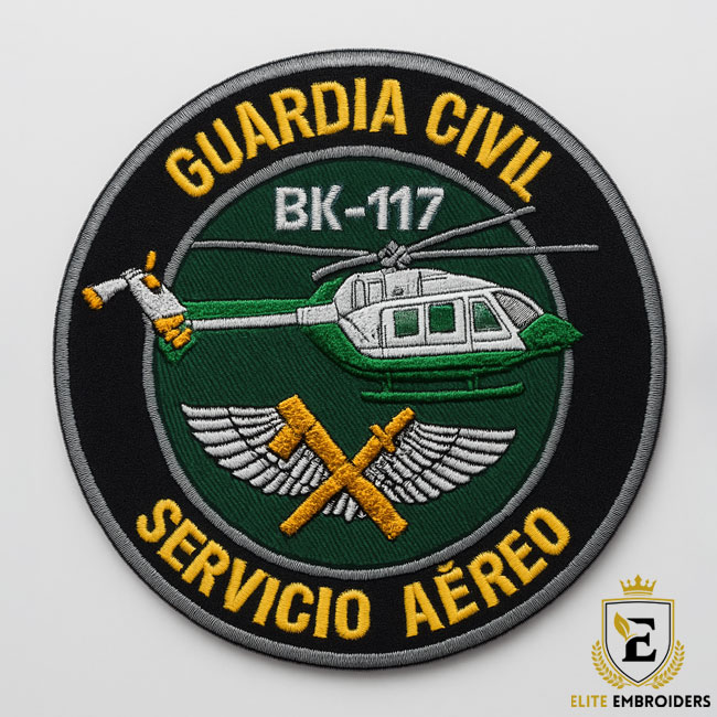 Guardia Civil BK-117 Servicio Aéreo Helicopter Patch