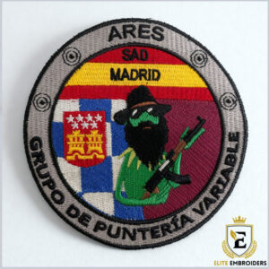 ARES SAD MADRID Grupo de Puntería Variable Patch