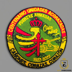 Centenario Unidades Acorazadas 1922-2022 Tank Patch