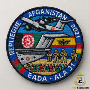Afghanistan Repliegue 2021 EADA ALA 31 Commemorative Patch