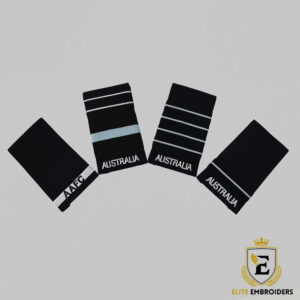 Australian Air Force and Cadet Rank Slides Collection